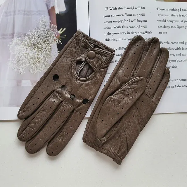 Lederfahrhandschuhe 2