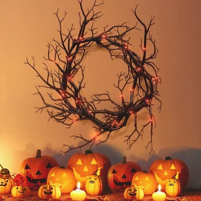 LED-Halloween-Kranz 2