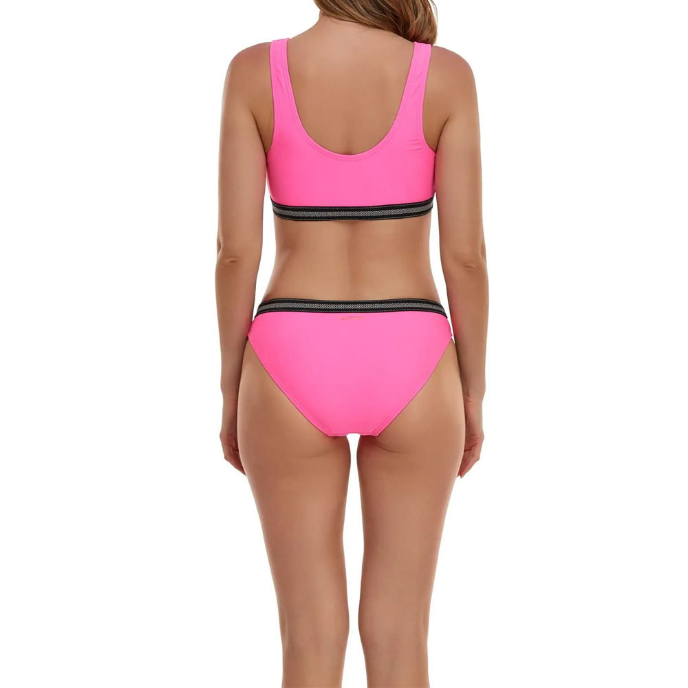 Nahtloser Damen-Bikini-Set mit hoher Taille 2