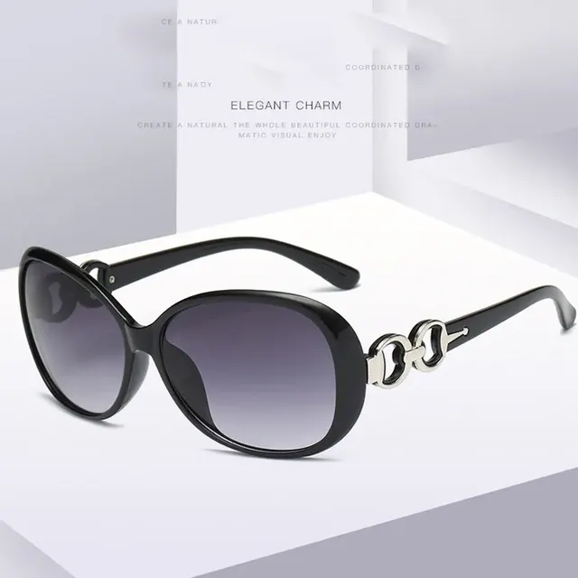 Quadratische Retro-Pilotenbrille für Damen 2
