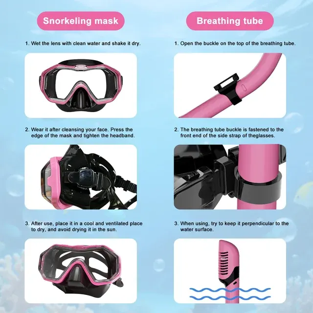 Schnorchelmasken-Set 4