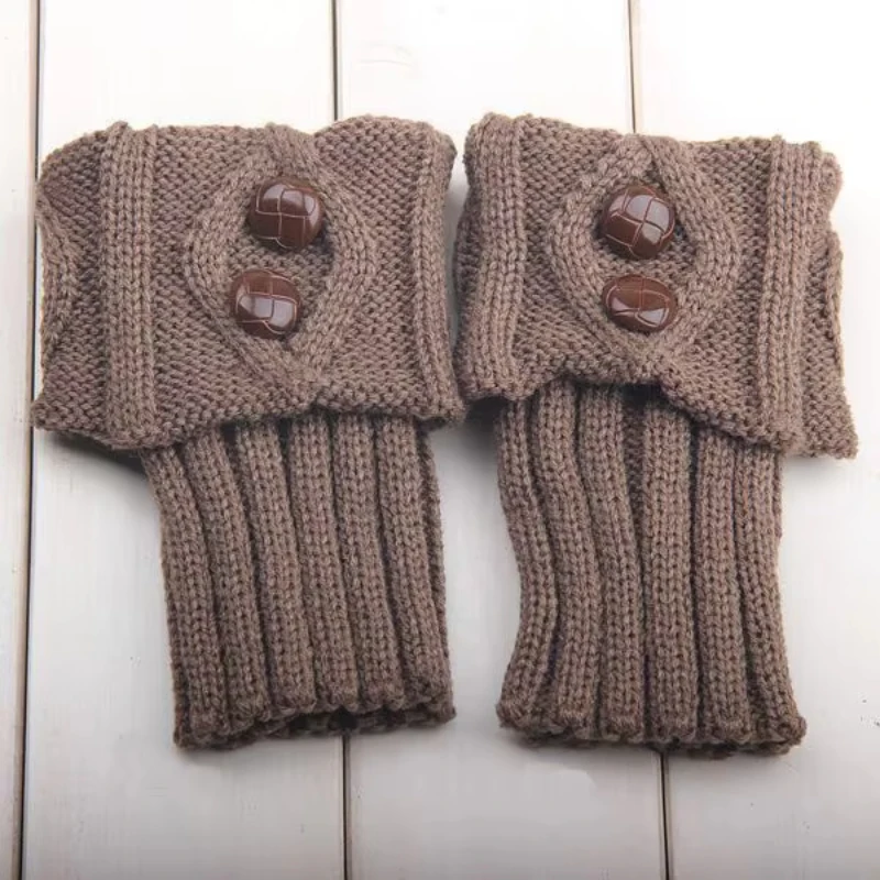 Gestrickte Fußwärmer 3