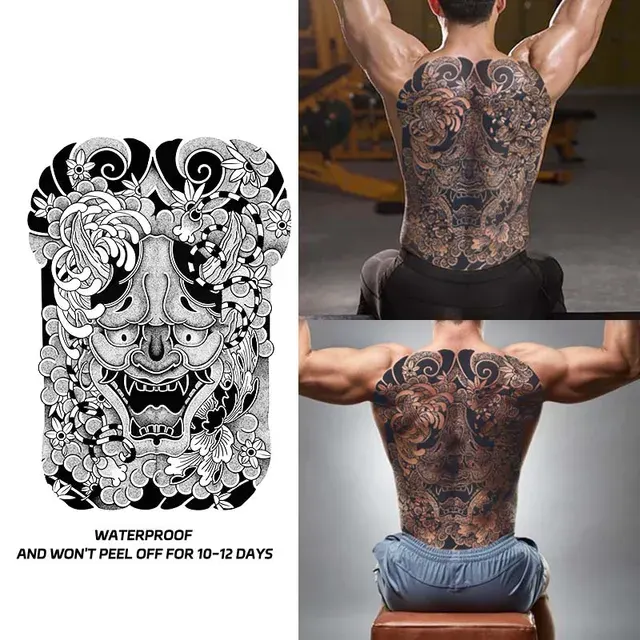Rücken-Tattoo 1