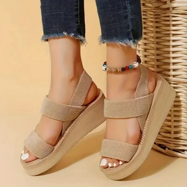 Damen-Keilsandalen 2