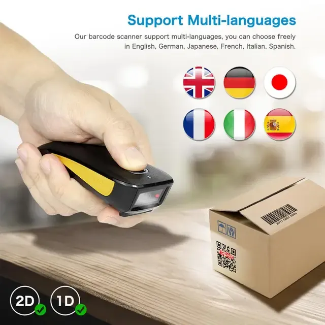 Kabelloser Barcode-Scanner 2