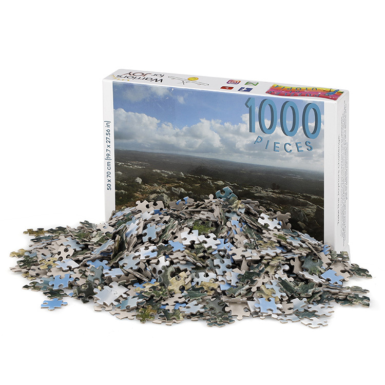 Individuelles Puzzle 1000 Teile Karton