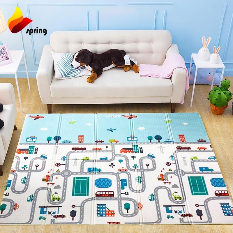 Faltbare Baby-Spielmatte mit Musterdesign 2