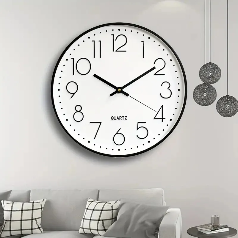 Geräuschlose Wanduhr 4