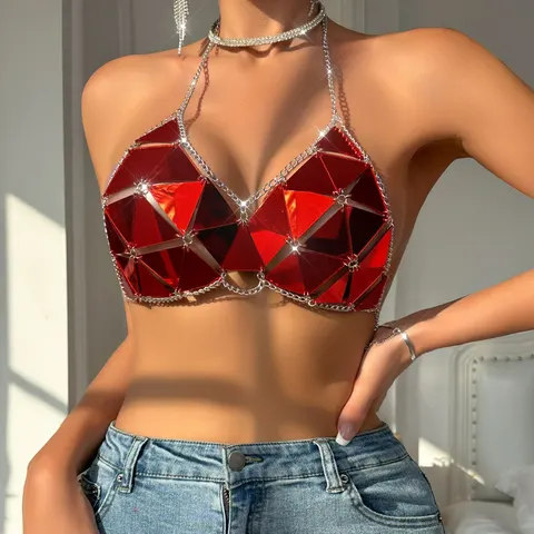 Pailletten-Bikini