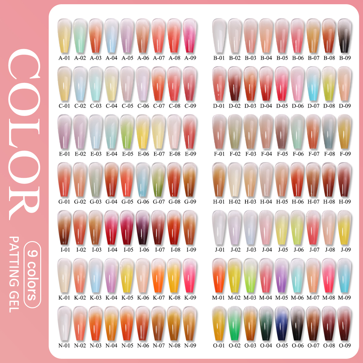 DIY-Gel-Palette mit 26 Designs 3