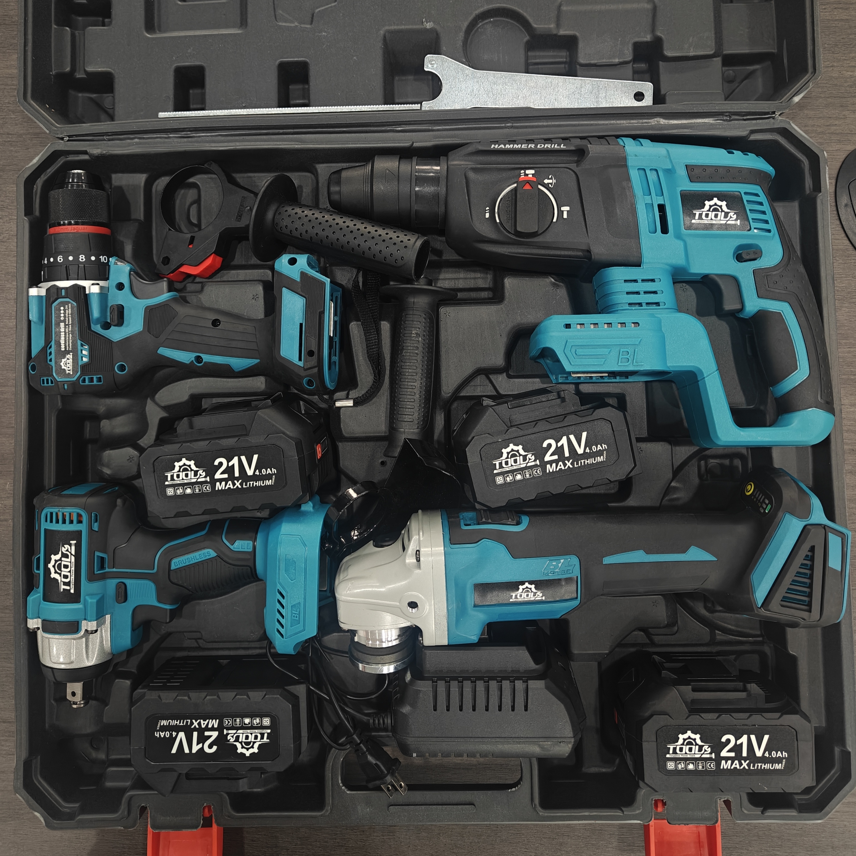 Akku-Bohrschrauber-Set 20V bürstenlos