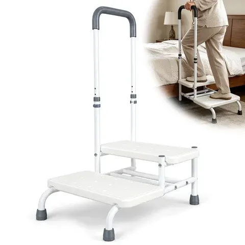 Bettstufen-Hocker