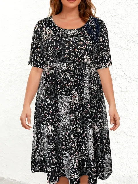 Plus-Size-Midikleid 2