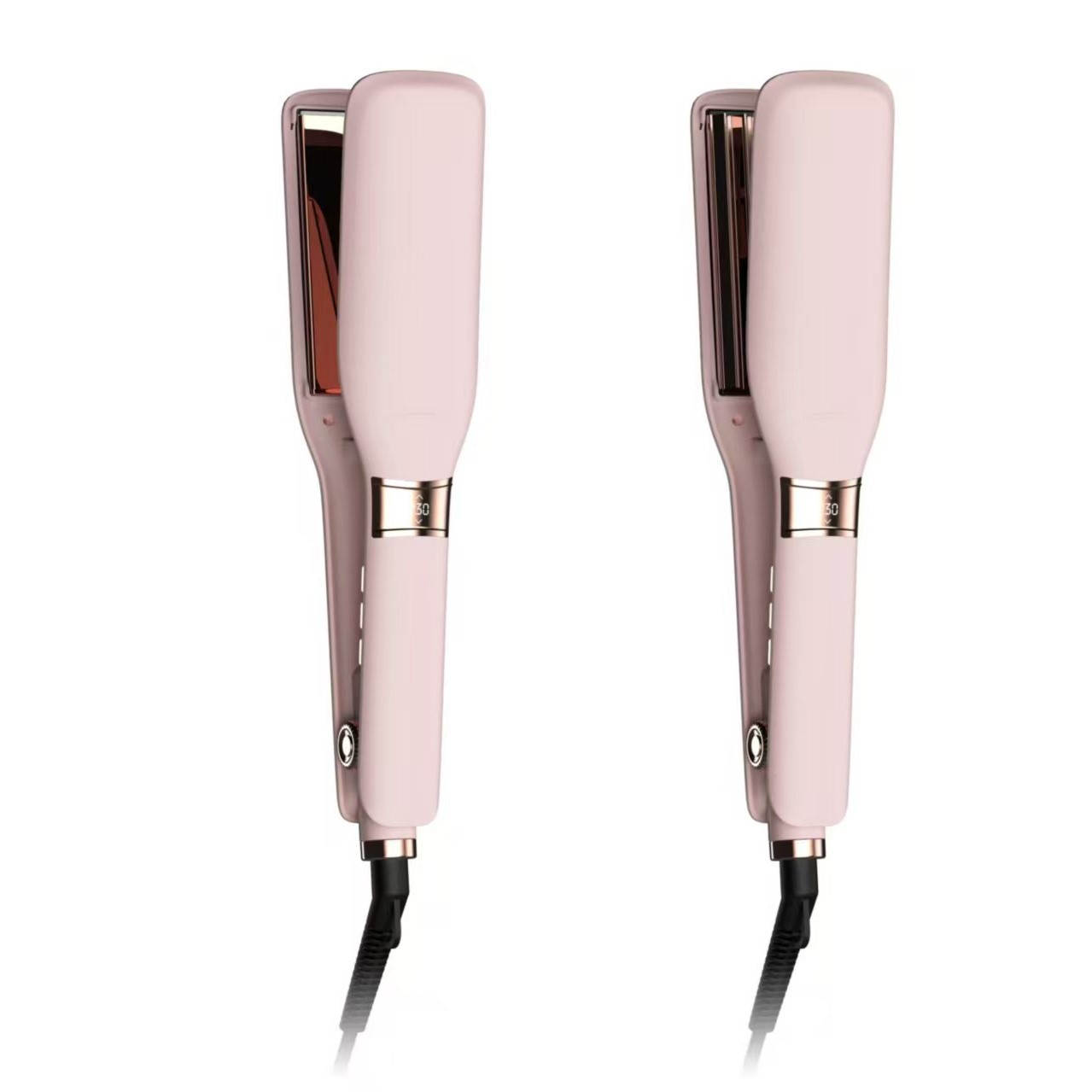 Titan Keratin Haarglätter 230 Grad Breite Platte 2