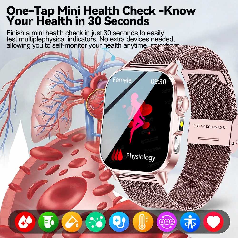 Gesundheits-Smartwatch 4