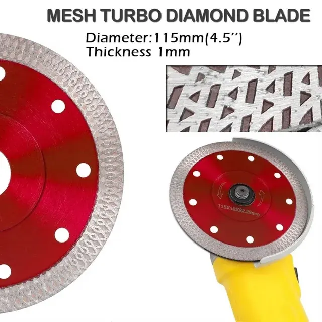 Turbo-Diamant-Trennscheibe für Keramikfliesen 2