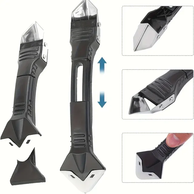 9-teiliges Silikon-Fugenwerkzeug-Set, 3-in-1 4