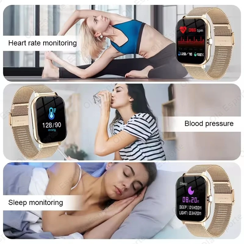 Android-Smartwatch mit Farbdisplay und Anrufen 4