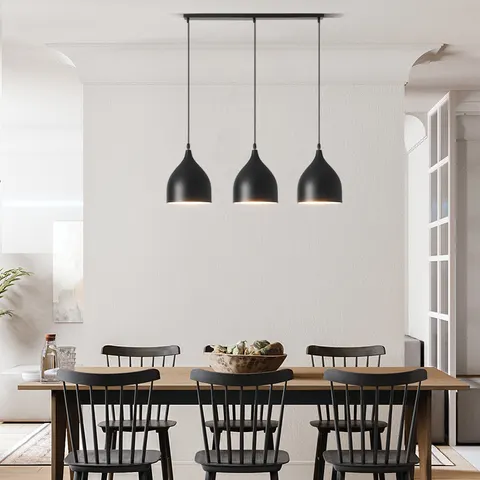 Schlichte moderne LED-Esszimmerlampe