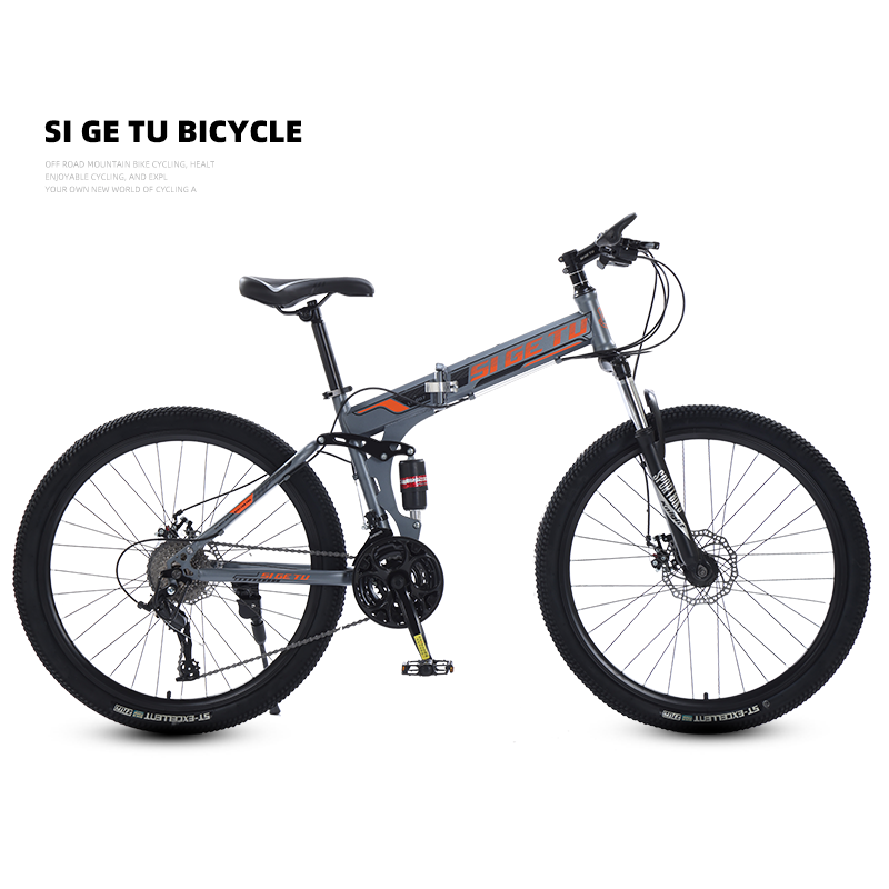 Faltbares Mountainbike Aluminium 21 Gänge 4