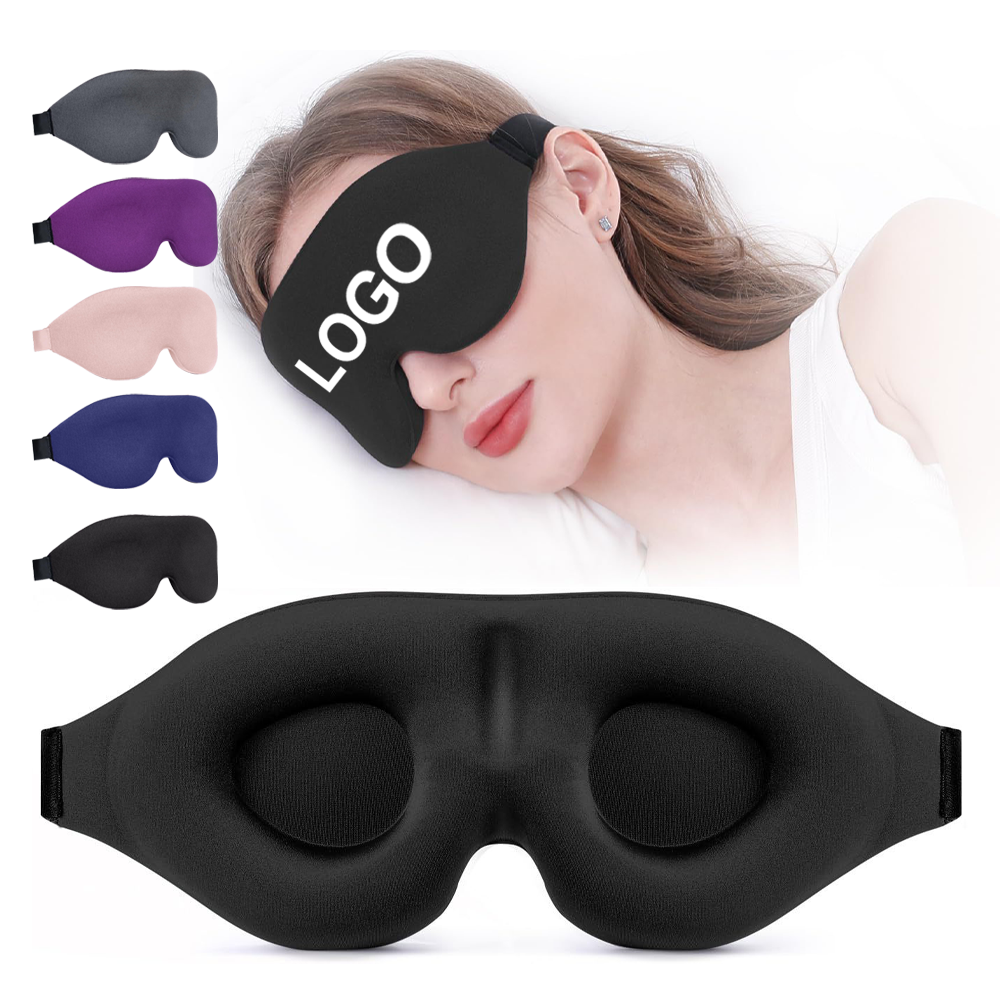 Leichte 3D-Schlafmaske für Damen auf Reisen