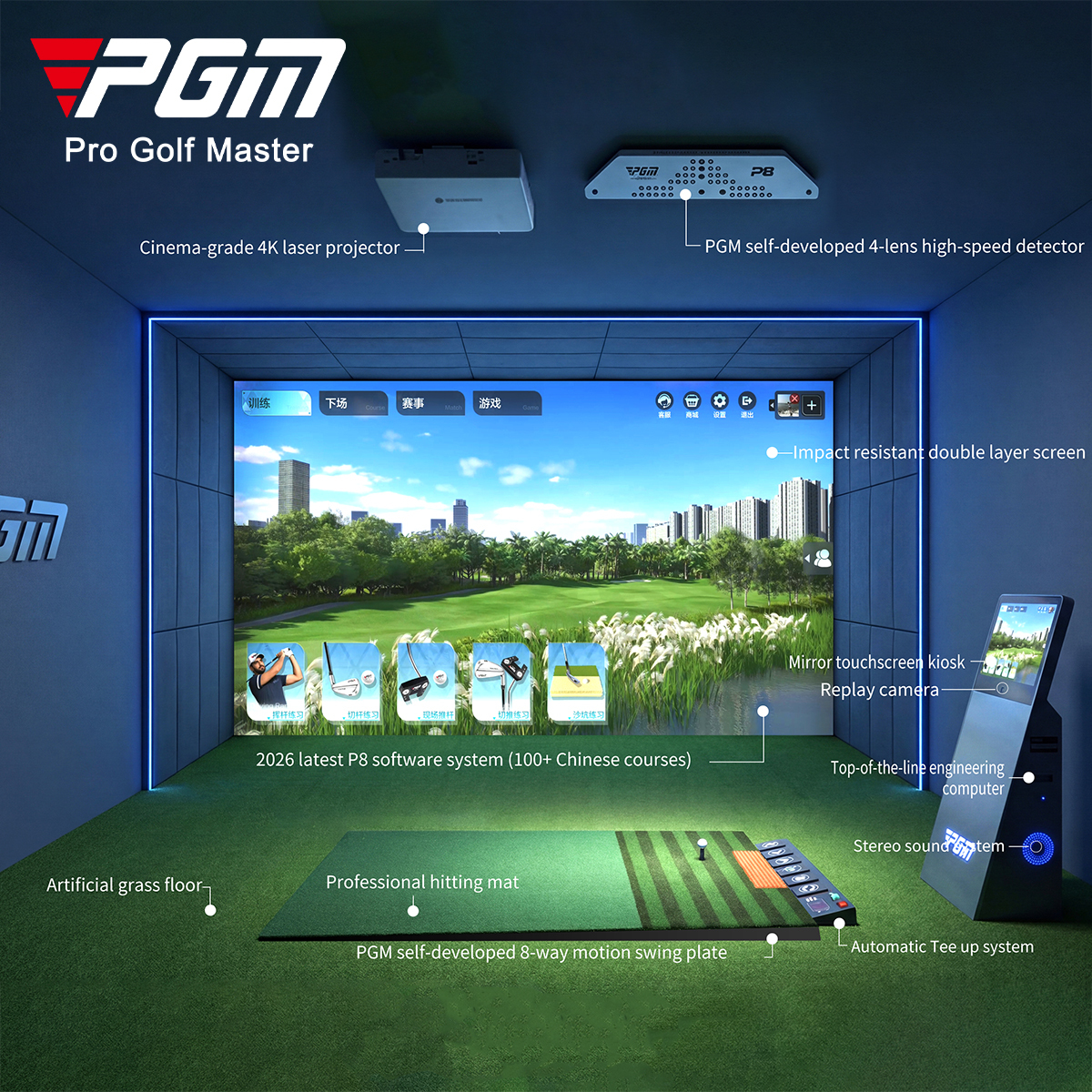 Golfsimulator-System
