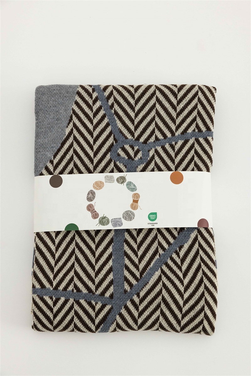 Woll-Strickdecke 3