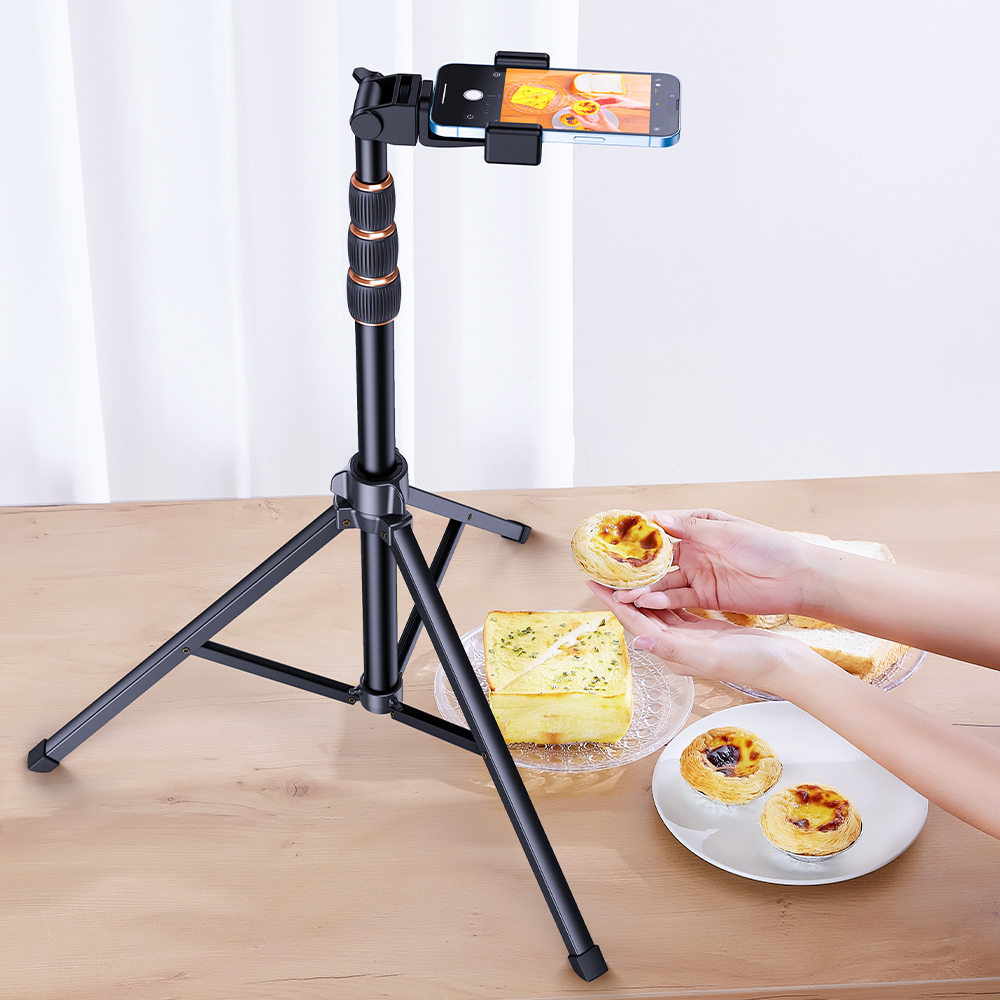 Faltbares Smartphone-Stativ mit Selfie-Stick 4