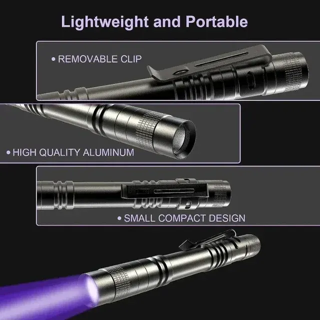UV-Taschenlampe für Haustierurin-Erkennung 4