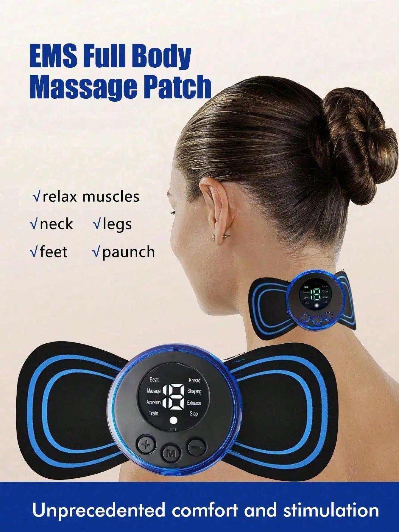 EMS-Nackenmassagepad 2