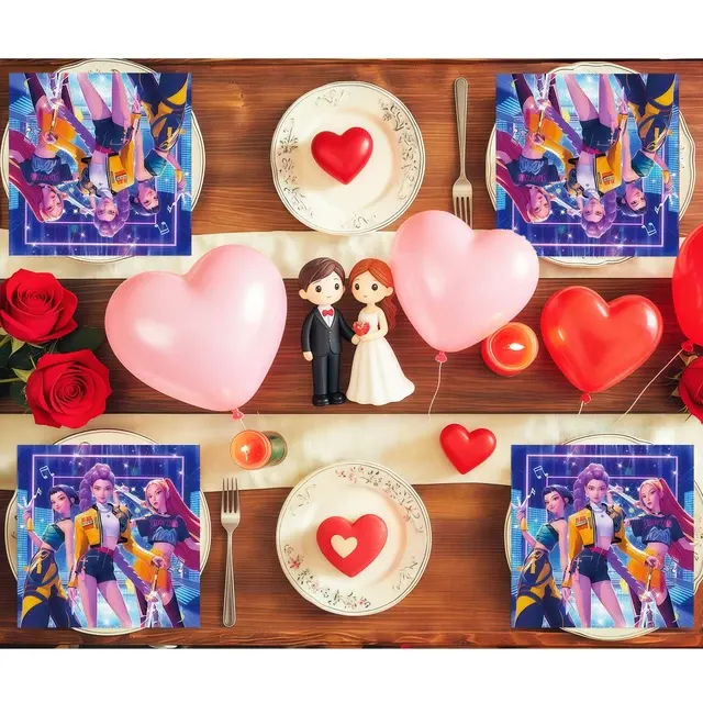Partyservietten-Set 4