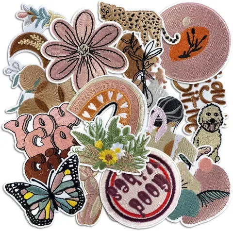 Bestickte Aufbügel-Patches