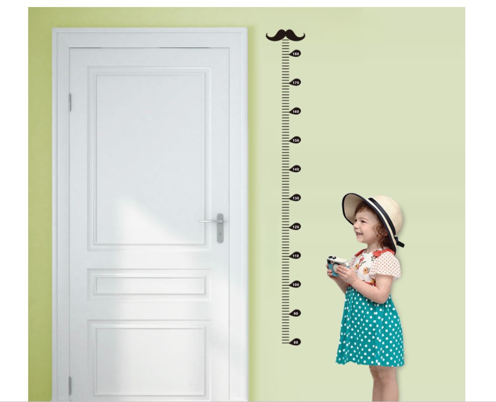 Messlatte Wandsticker