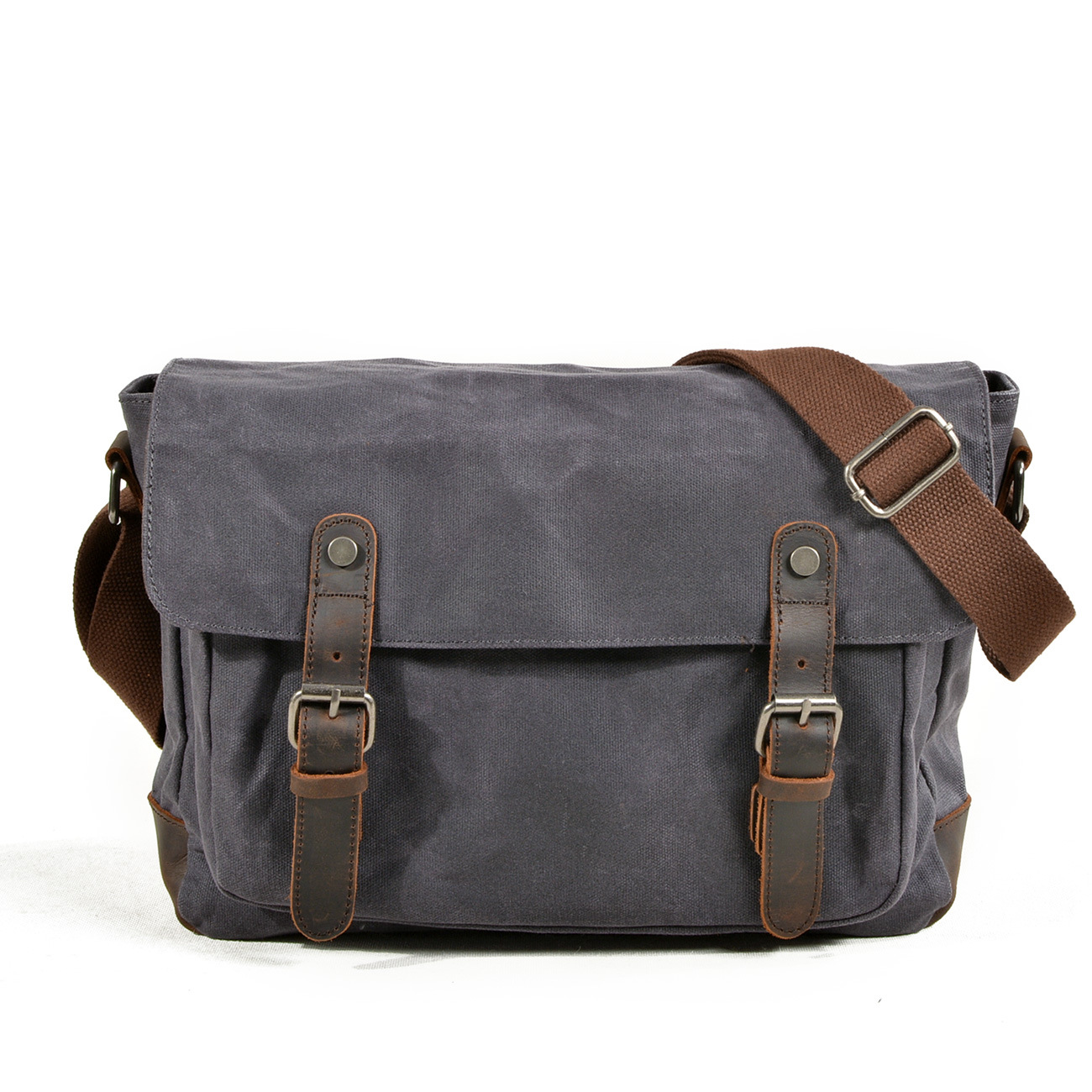 Herren Canvas Schultertasche 2