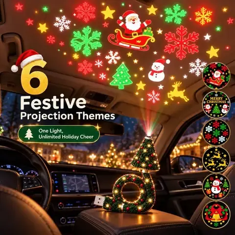 Weihnachts-Projektions-Nachtlicht
