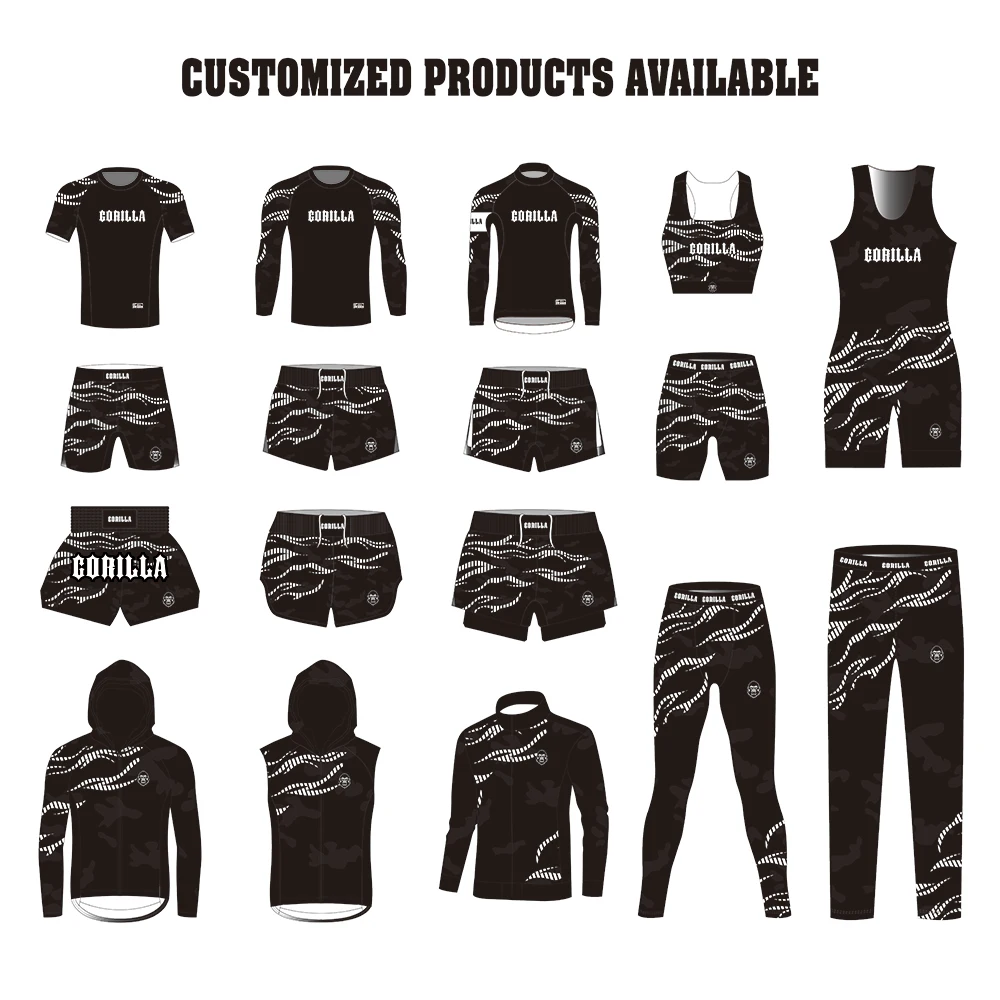 MMA Kampfsport-Set Rashguard Herren Grappling
