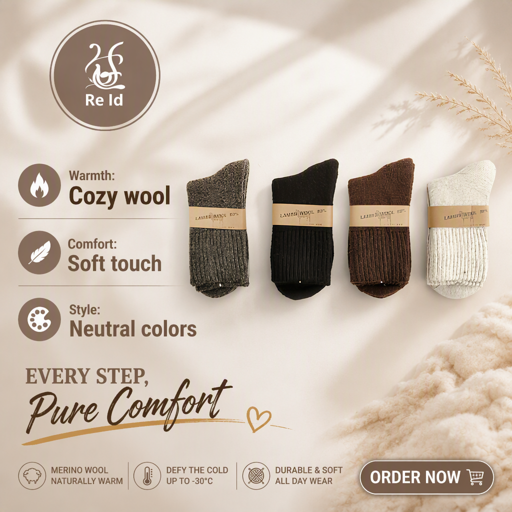 Merino-Wollsocken 3