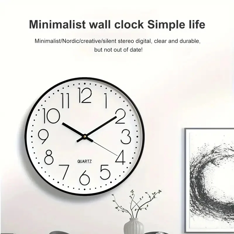 Geräuschlose Wanduhr 3