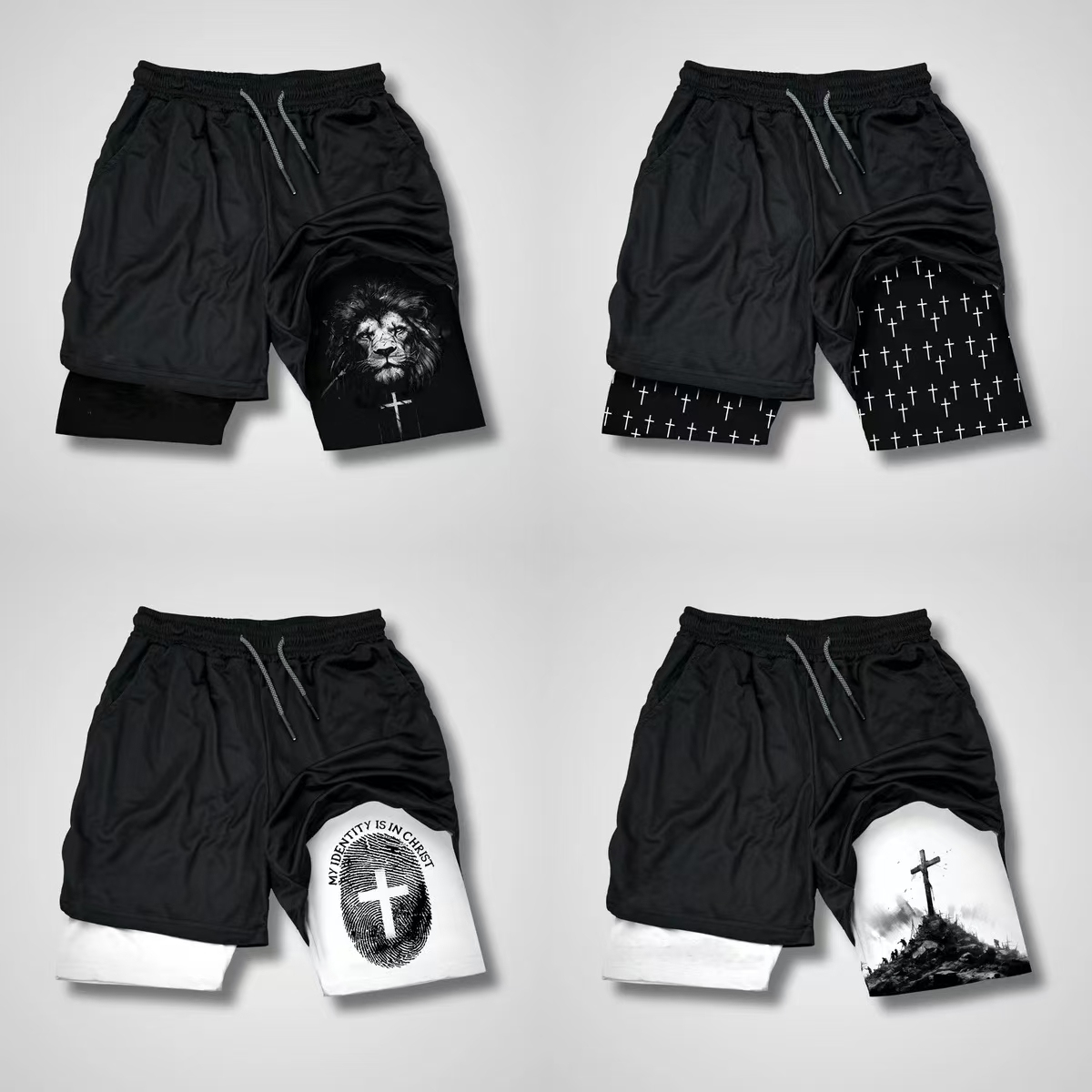 2-in-1 Laufshorts