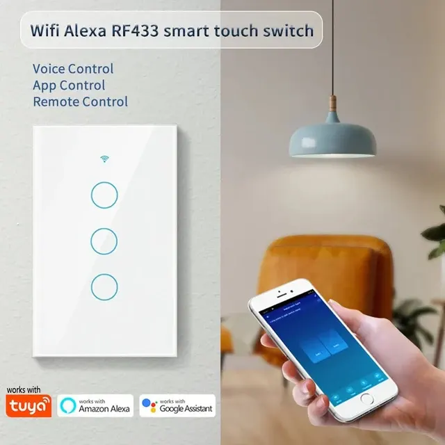 Smart WLAN Touch Wandschalter mit LED 1