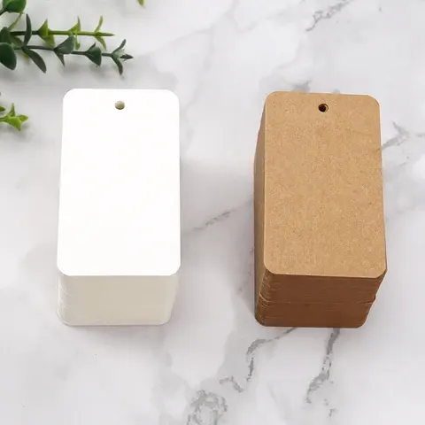Kraftpapier-Geschenkanhänger