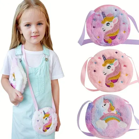 Kinder-Einhorn-Umhängetasche