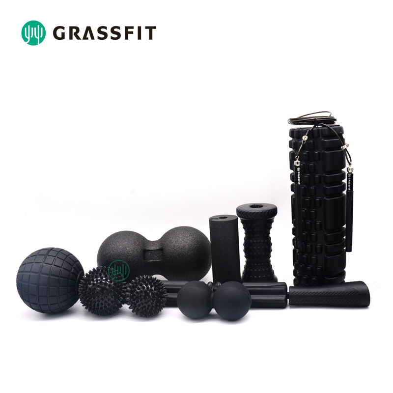 Yoga-Faszienrollen-Set für Tiefenmassage
