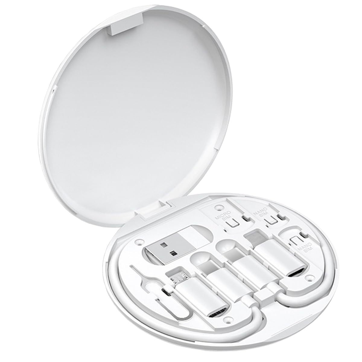5-in-1-Ladekabel-Set mit Aufbewahrungsbox