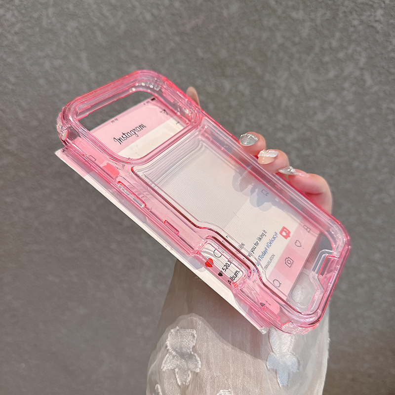 Transparente 3-lagige Schutzhülle für iPhone 2