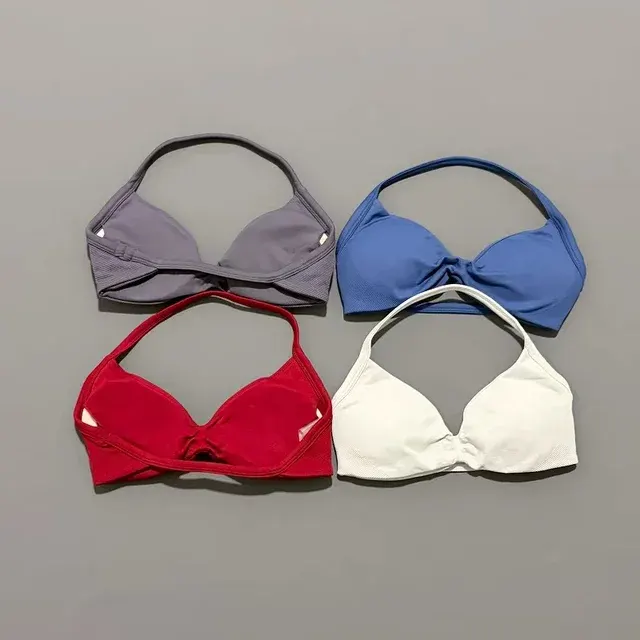 Nahtloser Sport-BH mit Trägern für Yoga 2