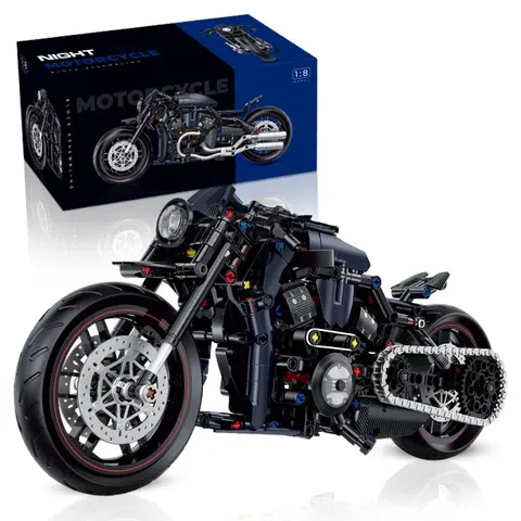 Motorrad-Bausteine-Set