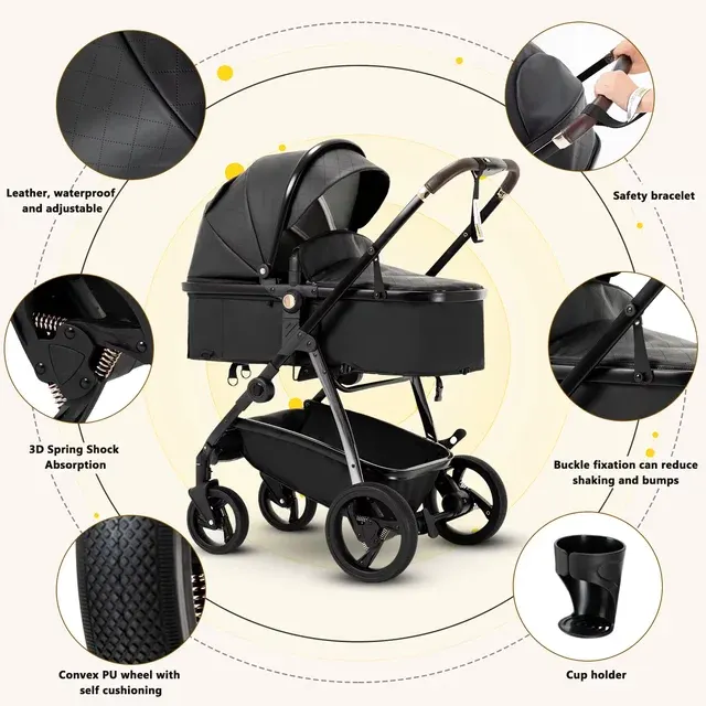 3-in-1-Kinderwagen 2