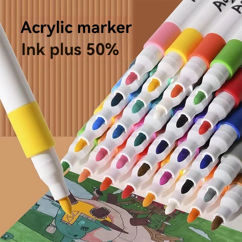 80-teiliges Acrylfarben-Markerset für Kinder 4