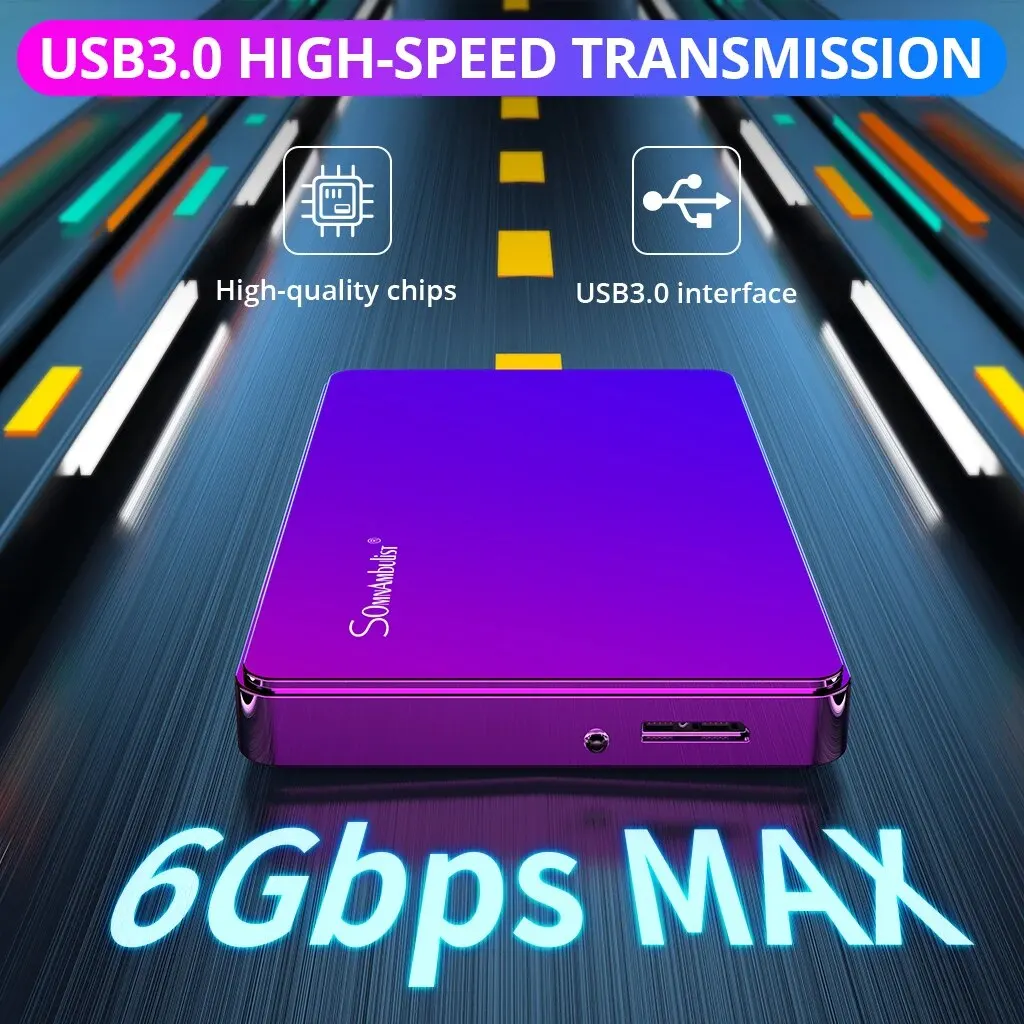 Tragbare 2,5-Zoll USB-3.0-Festplatte 4